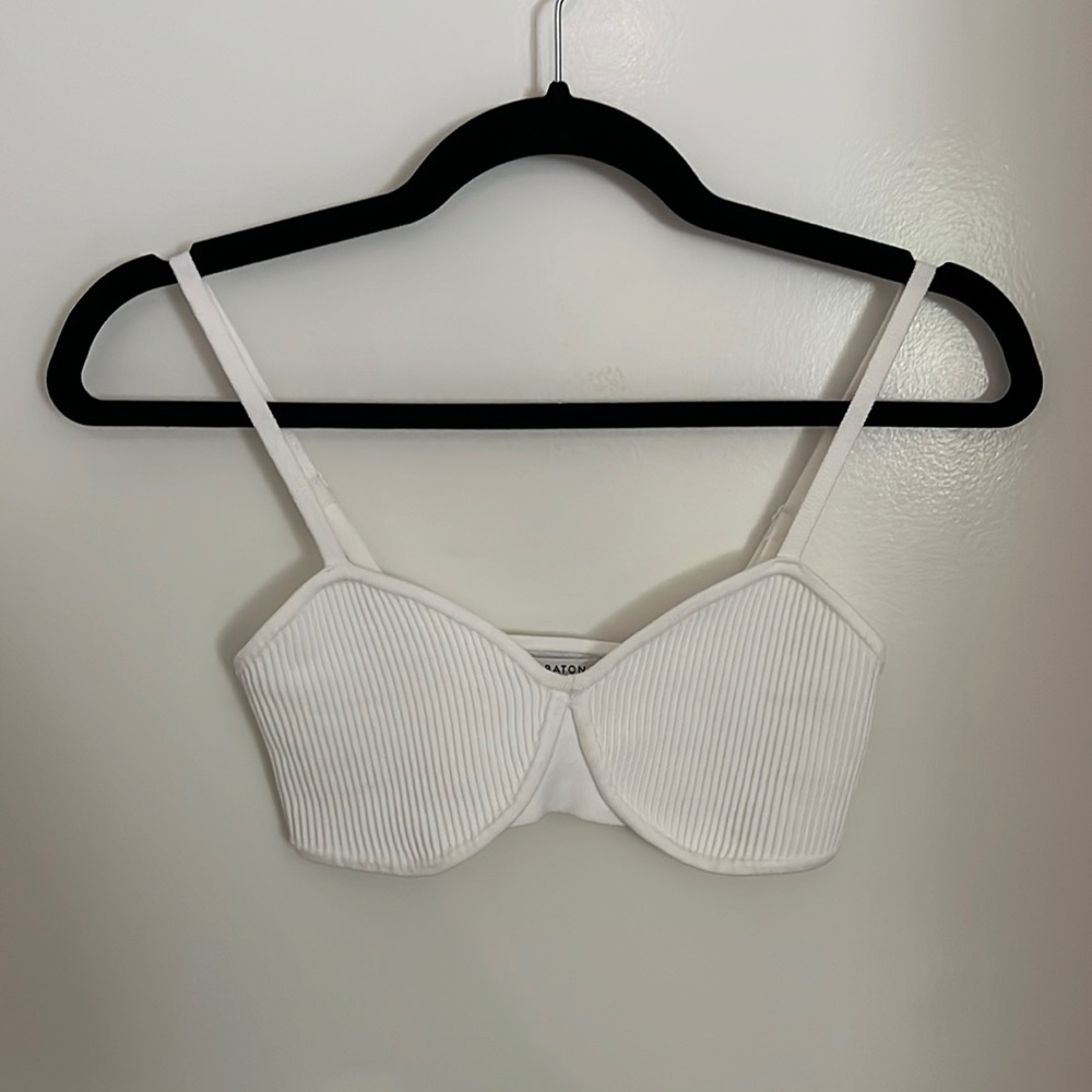 Aritzia sculpt knit bralette